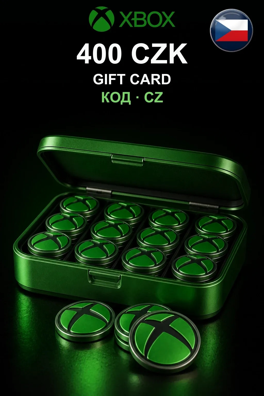 Xbox Gift Card 400 CZK — Чехия