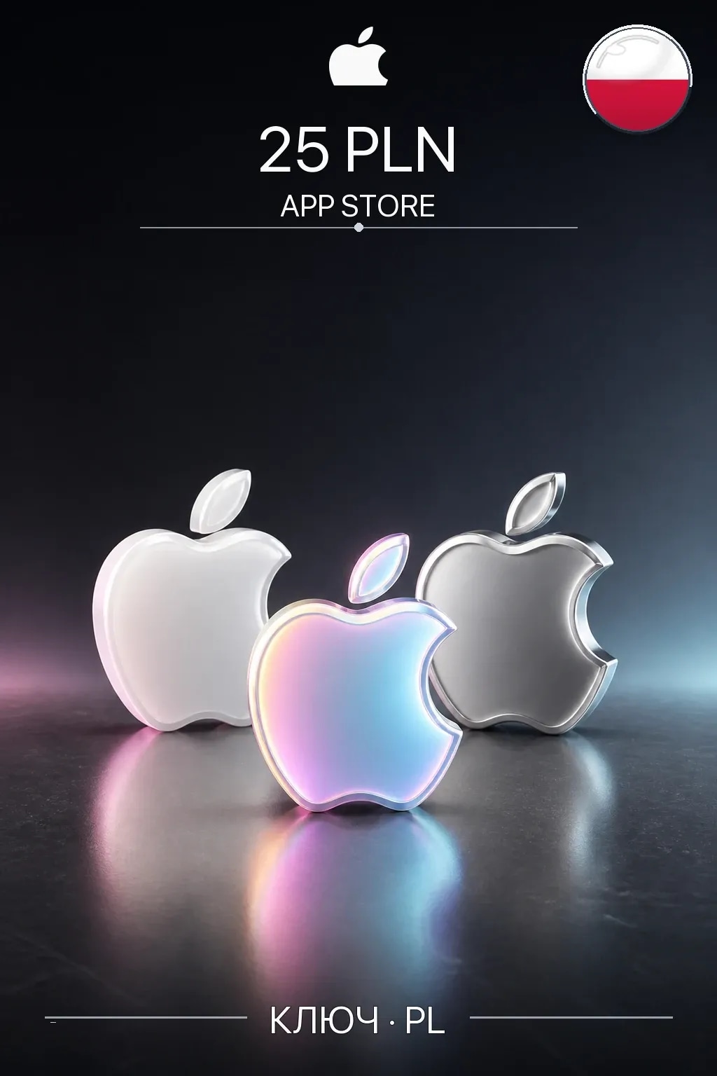 PLN 25 Apple gift card