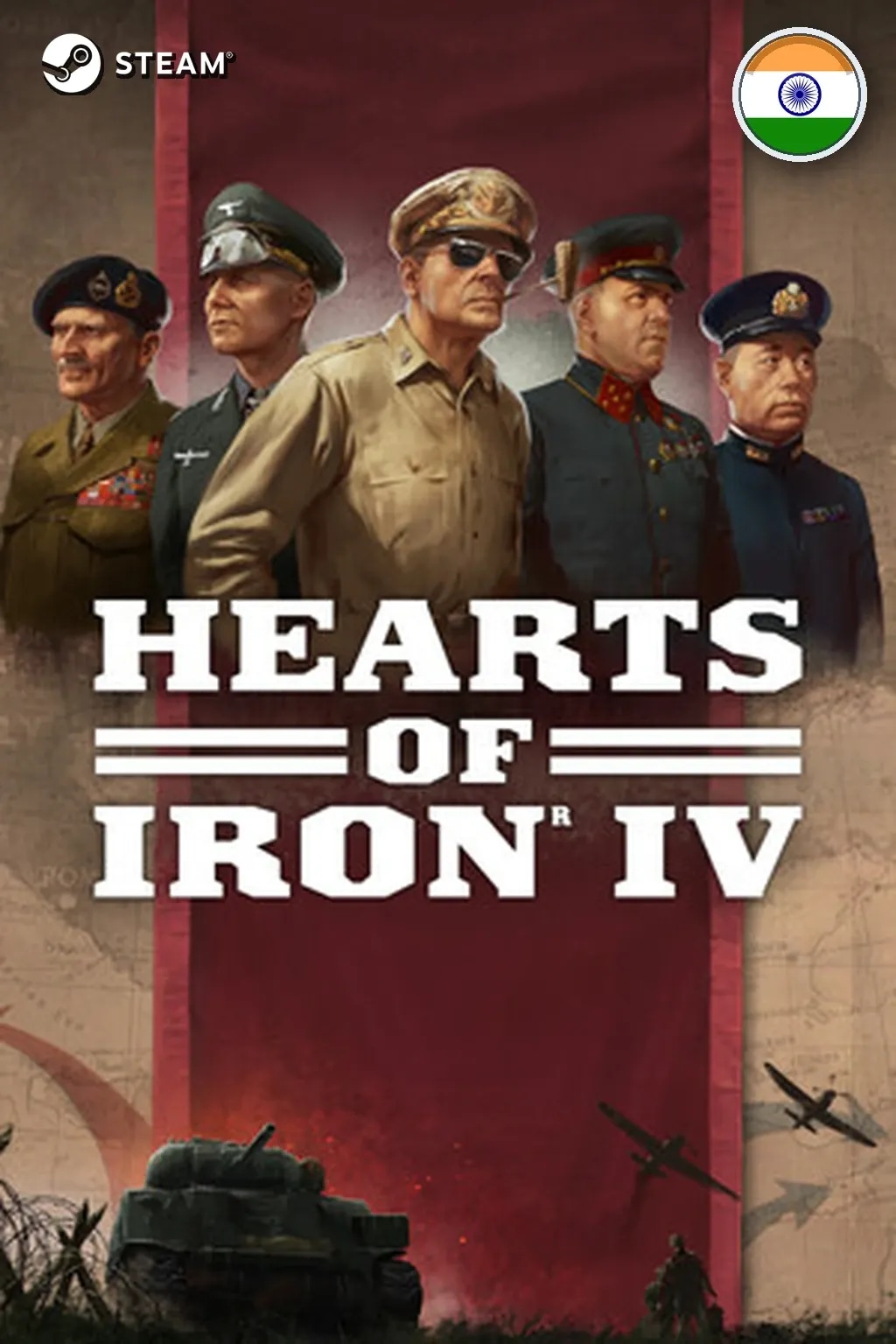 Hearts of Iron IV: General Edition — Индия